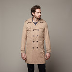 Mulligan Trench Coat // Taupe (XS)