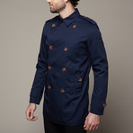 Harold Trench Coat // Navy (M)