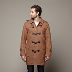 Bluefield Wool Duffle Coat // Tan (2XL)