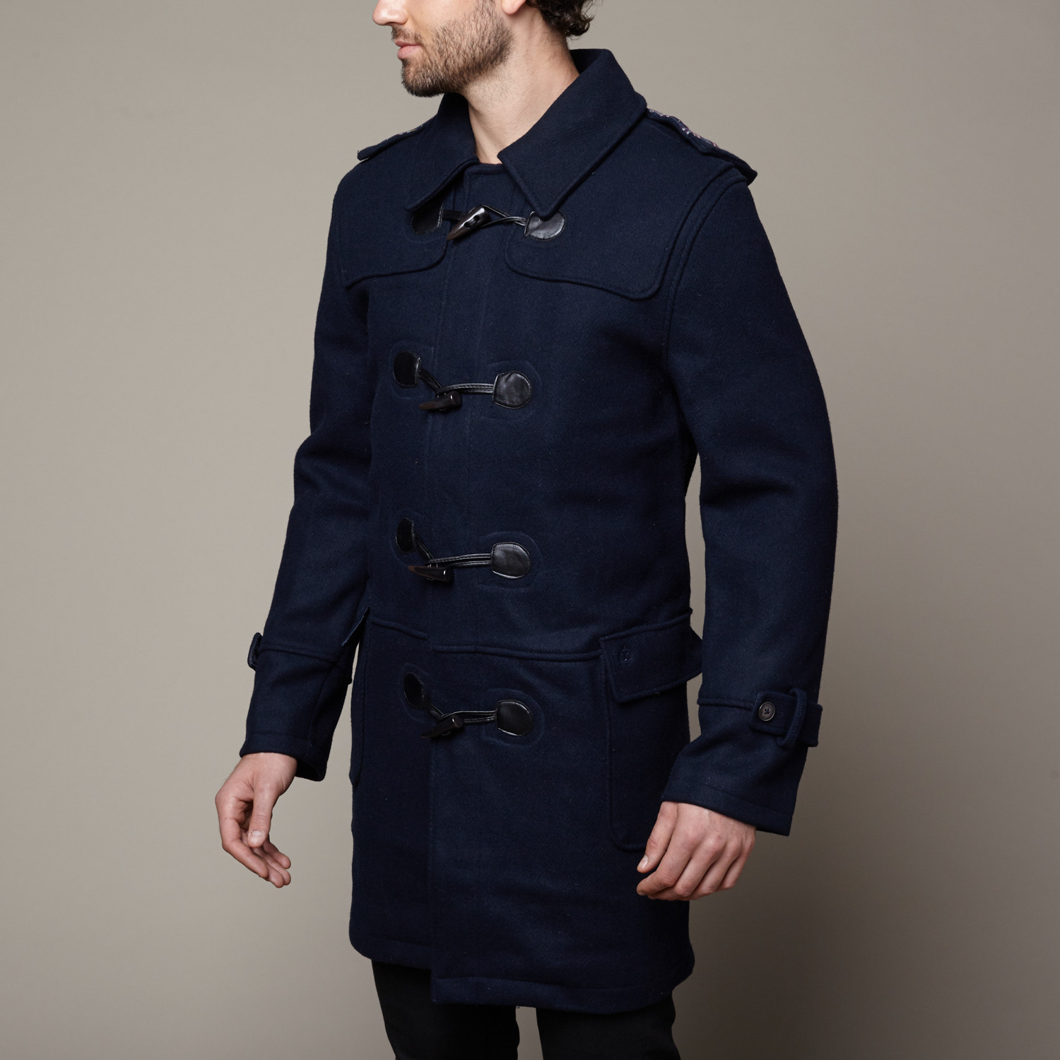 Bluefield Wool Duffle Coat // Navalette (XS) - Merc - Touch of Modern