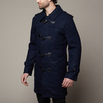 Bluefield Wool Duffle Coat // Navalette (L)