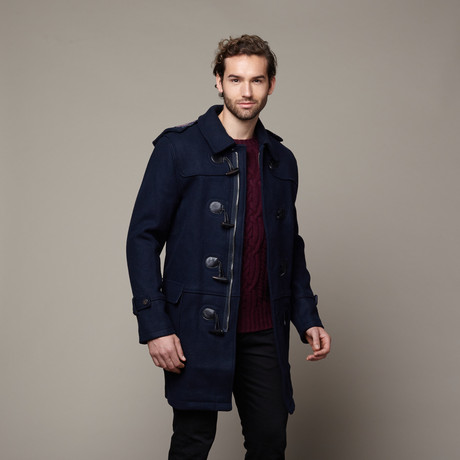 Bluefield Wool Duffle Coat // Navalette (XS)