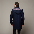 Bluefield Wool Duffle Coat // Navalette (L)