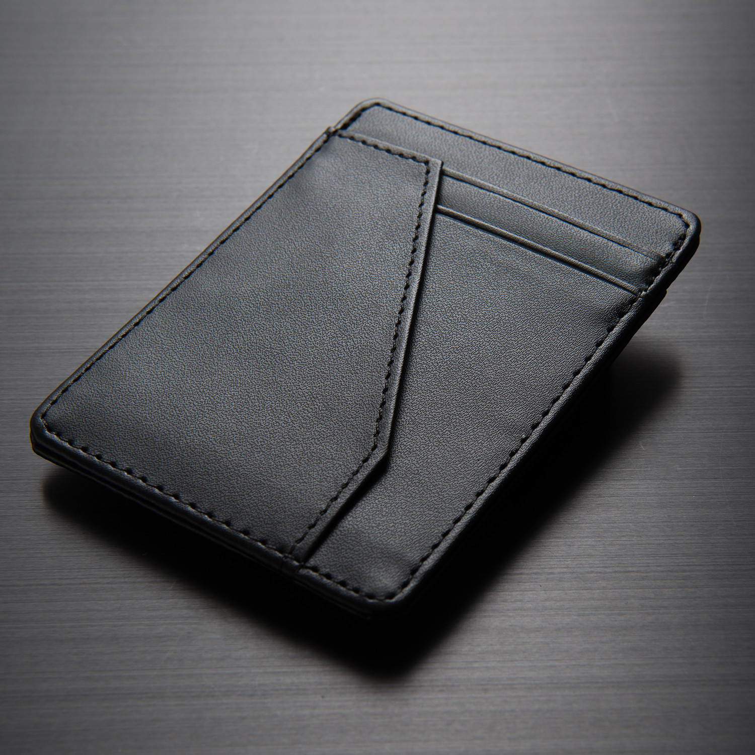 D15 // Rook Wallet Money Clip (Black) - Roar Carbon - Touch of Modern