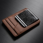 D15 // Rook Wallet Money Clip (Black)