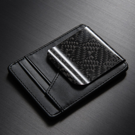 D15 // Rook Wallet Money Clip (Black)