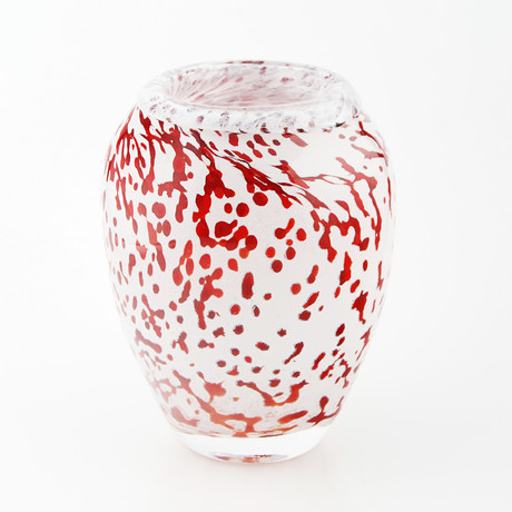 Glass Vase Sculpture // 207423