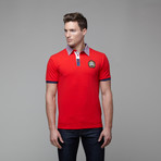 Pique Short Sleeve Polo // Red (S)