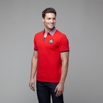 Pique Short Sleeve Polo // Red (S)