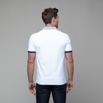 Pique Short Sleeve Polo // White (XL)