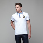 Pique Short Sleeve Polo // White (XL)