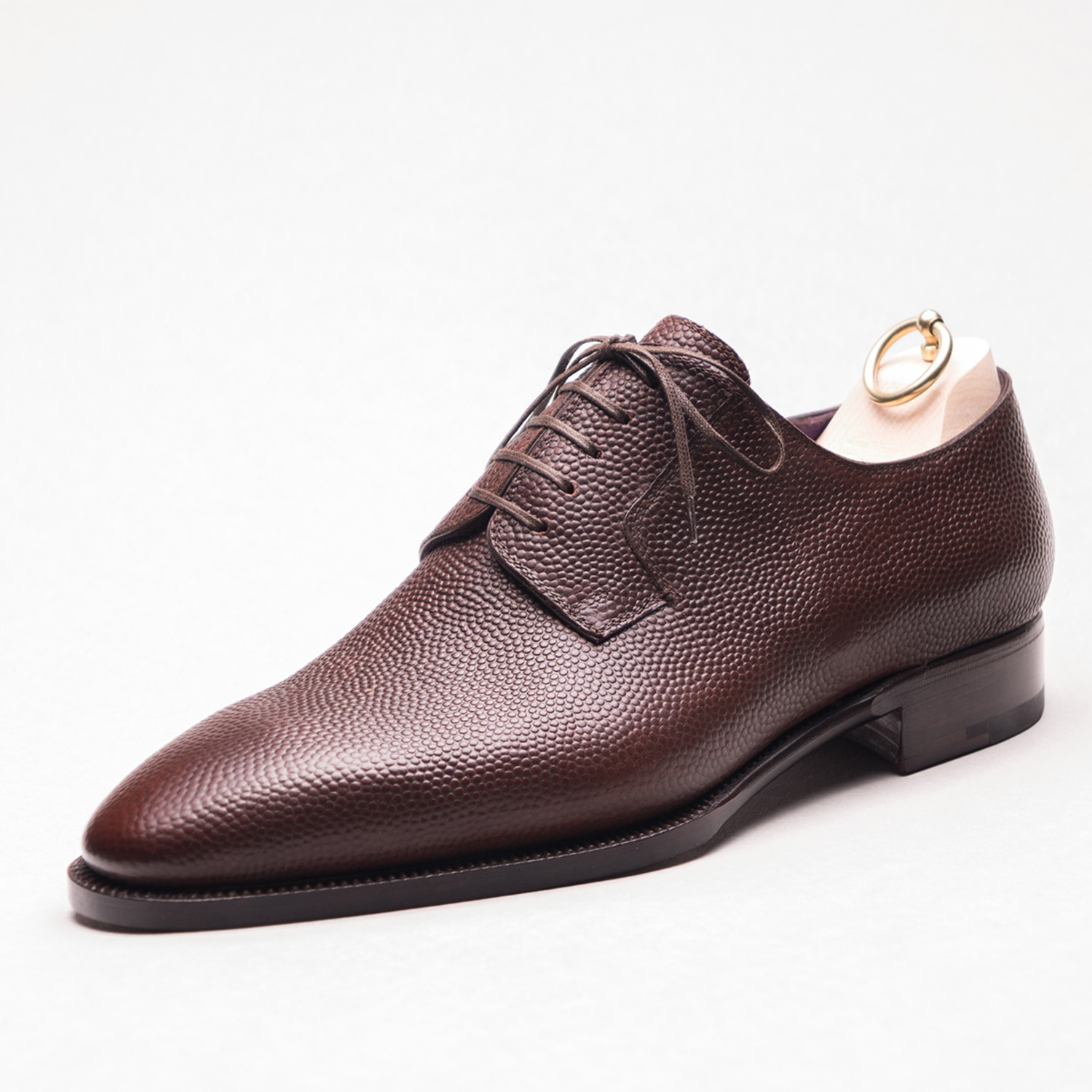 Basketball Leather Derby // Brown (Euro: 40) - Stefano Bemer - Touch of ...