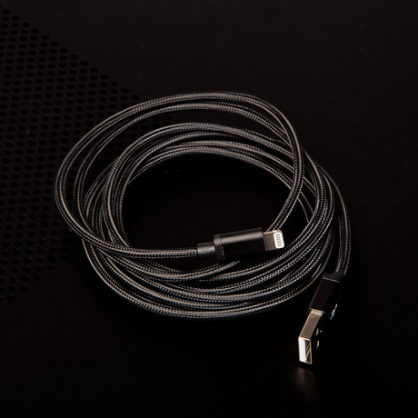 Braided Awesome Cable 2.0 // Lightning (Silver)