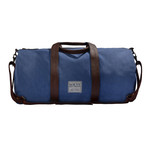 Canvas // Large Duffle Bag (Blue)