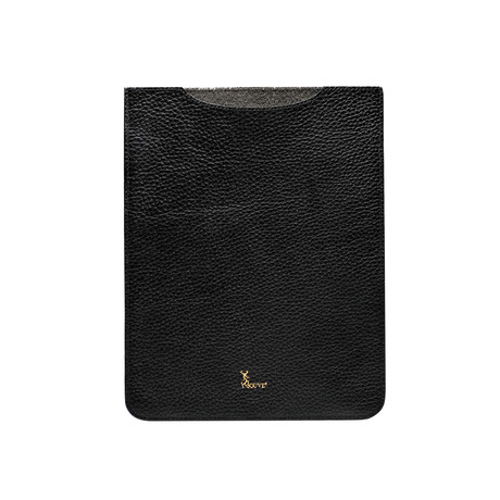 Leather // iPad Sleeve (Blue)