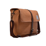 Canvas // Messenger Bag (Blue)