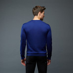 Cashmere V-Neck Pullover // Blue (S)