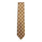 Silk Diamond Dot Tie // Midas