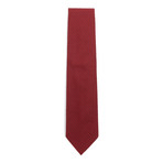 Silk Braided X Tie // Red