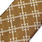 Silk Diamond Dot Tie // Midas