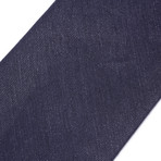 Linen Brushed Tie // Navy