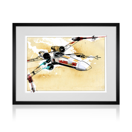 X-Wing Fighter (13"x19")