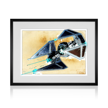 Tie Interceptor (13"x19")