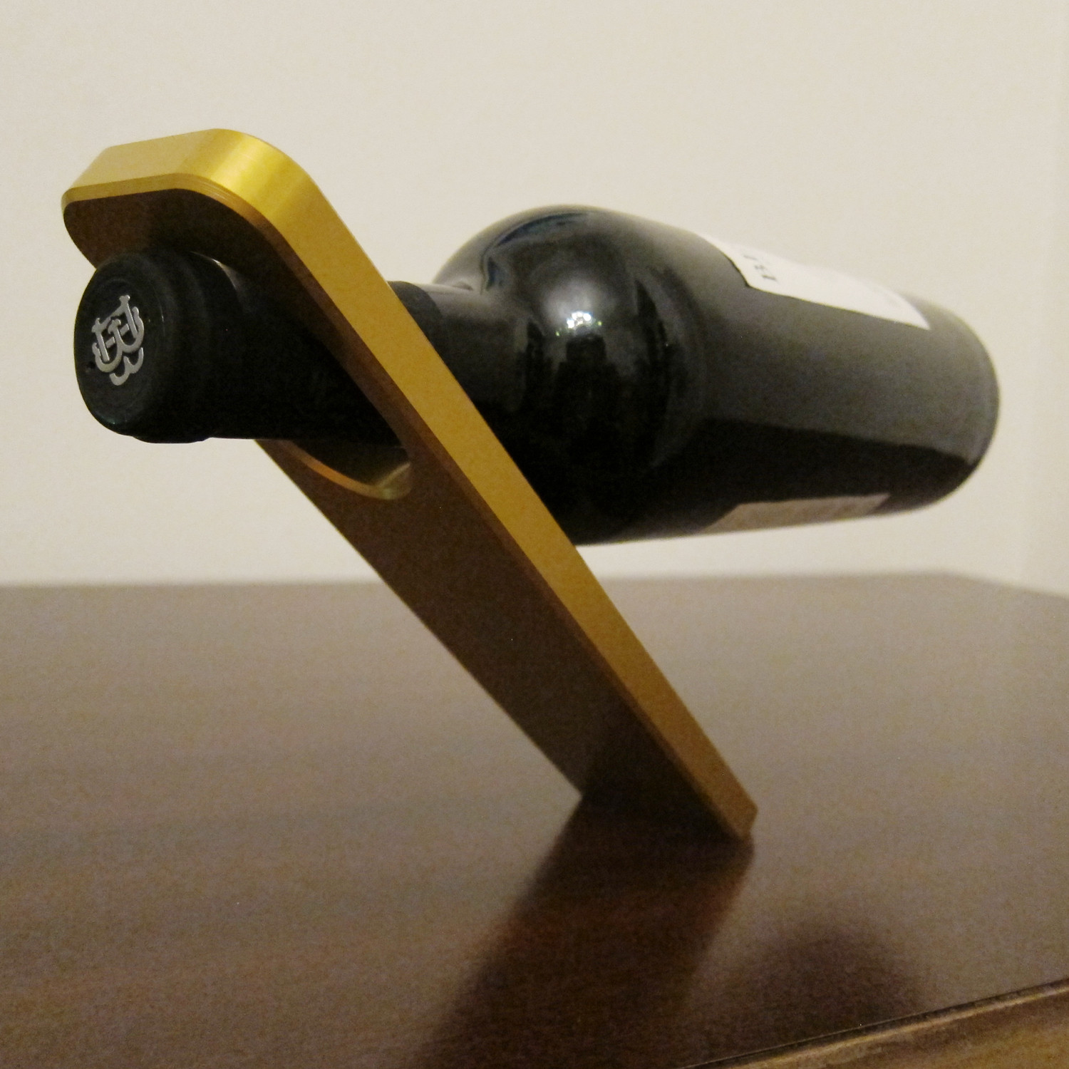 Oblique Wine Bottle Holder Gold Oblique Bottle Holder Touch - Oblique Wine Bottle Holder Gold oblique wine bottle holder gold oblique bottle holder touch - oblique wine bottle holder gold