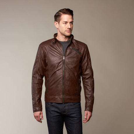 Viparo // Reynolds Jacket // Brown (S)