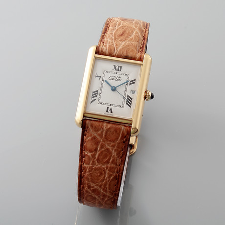 Cartier Tank Silver // BB101 // c. 1990's