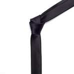 Solid Super Skinny Tie // Black