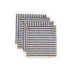 Broad Stripe Coaster // Set of 4 (Indigo)