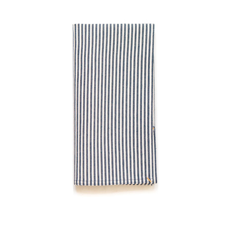 Broad Stripe Shop Towel (Indigo)