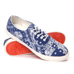 Gram // 352g Canvas Low-Top Sneaker // Blue Marra (US: 8)