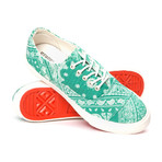 Gram // 352g Canvas Low-Top Sneaker // Green Marra (US: 9.5)