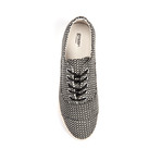 Gram // 352g Canvas Low-Top Sneaker // Grey Checker (US: 9.5)