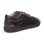 Gram // 430g Low-Top Perforated Toe Sneaker // Black (US: 9.5)