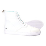 Gram // 470g Leather High-Top Sneaker // White (US: 10)