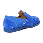 Gram // 366g Suede Slip On // Blue (US: 8.5)