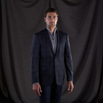 Townshend Trim Fit Wool Blazer // Brushed Grey Plaid (US: 38)