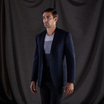 Richard Wool + Mohair Blazer // Navy (US: 44L)
