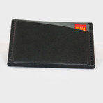 Dash Wallet // Vegetable Tanned Leather Wallet // Black