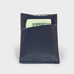 Dash Wallet // TRIM Saffiano Wallet // Navy