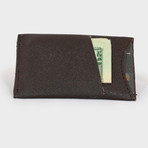 Dash Wallet // TRIM Saffiano Wallet // Espresso