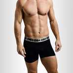 Garçon Model Microfiber Boxer // Black (Small)