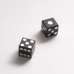 Gaming Dice Set of 2 // Black