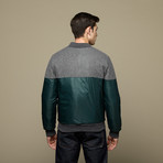 Melton Insulated Bomber // Kombu Green (XS)