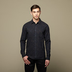 Garden Overdyed Flannel Work Shirt // Moonless Night (L)