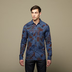 Lightning Bolt // Paradise Overdyed Flannel Work Shirt // Insignia Blue (XS)
