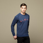 Aloha Fleece Crewneck // Insignia Blue (XS)